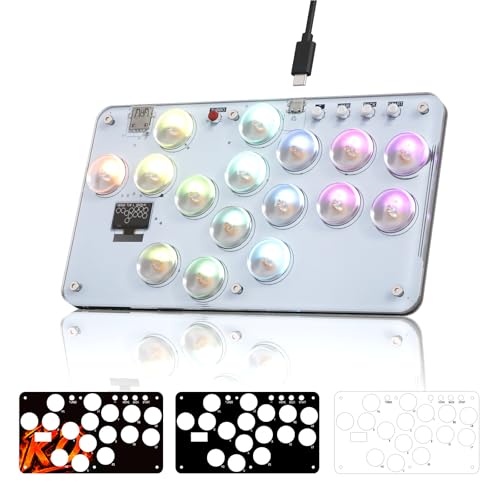 RK ROYAL KLUDGE Haute42 Hitbox, All-Button Gamerfinger with Custom